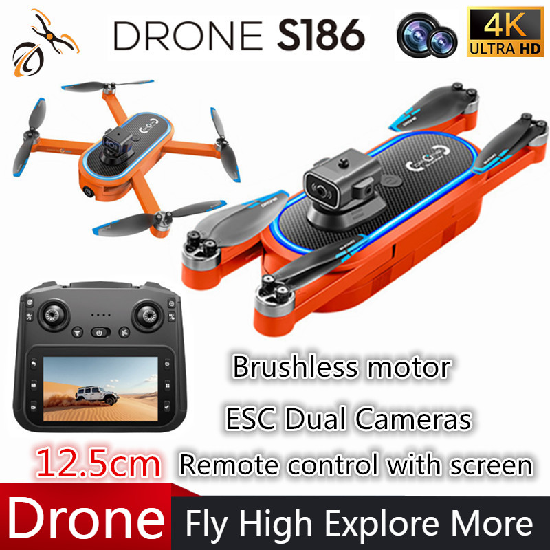 Drone Controller Screen - 2025 S186 Drone Professionele 4K HD