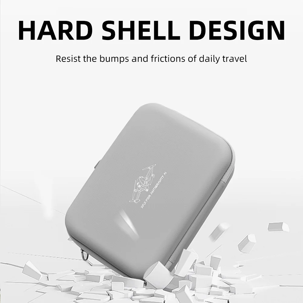 Drone Hard Shell Case - Opbergtas PU Lederen Stootvaste Harde Schaal