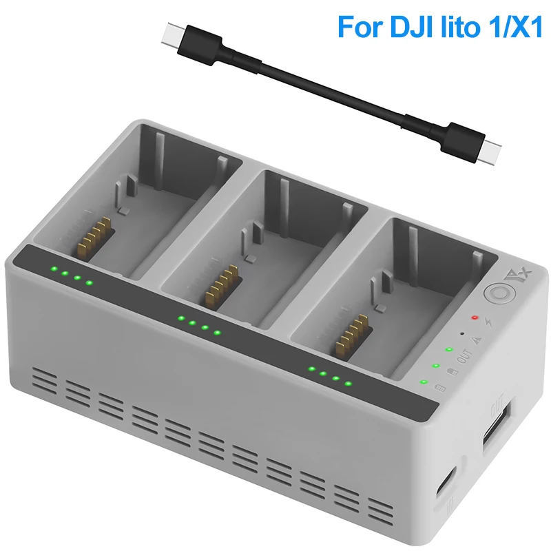 Oplaadhub voor DJI LITO 1 X1 D - Drone Charging Hub recensie en prijs