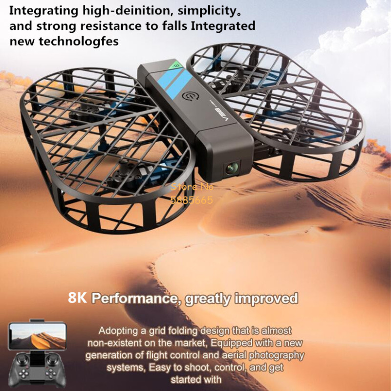 8K HD-camera 360° °   Bescherm - Drone Controller Screen recensie en prijs