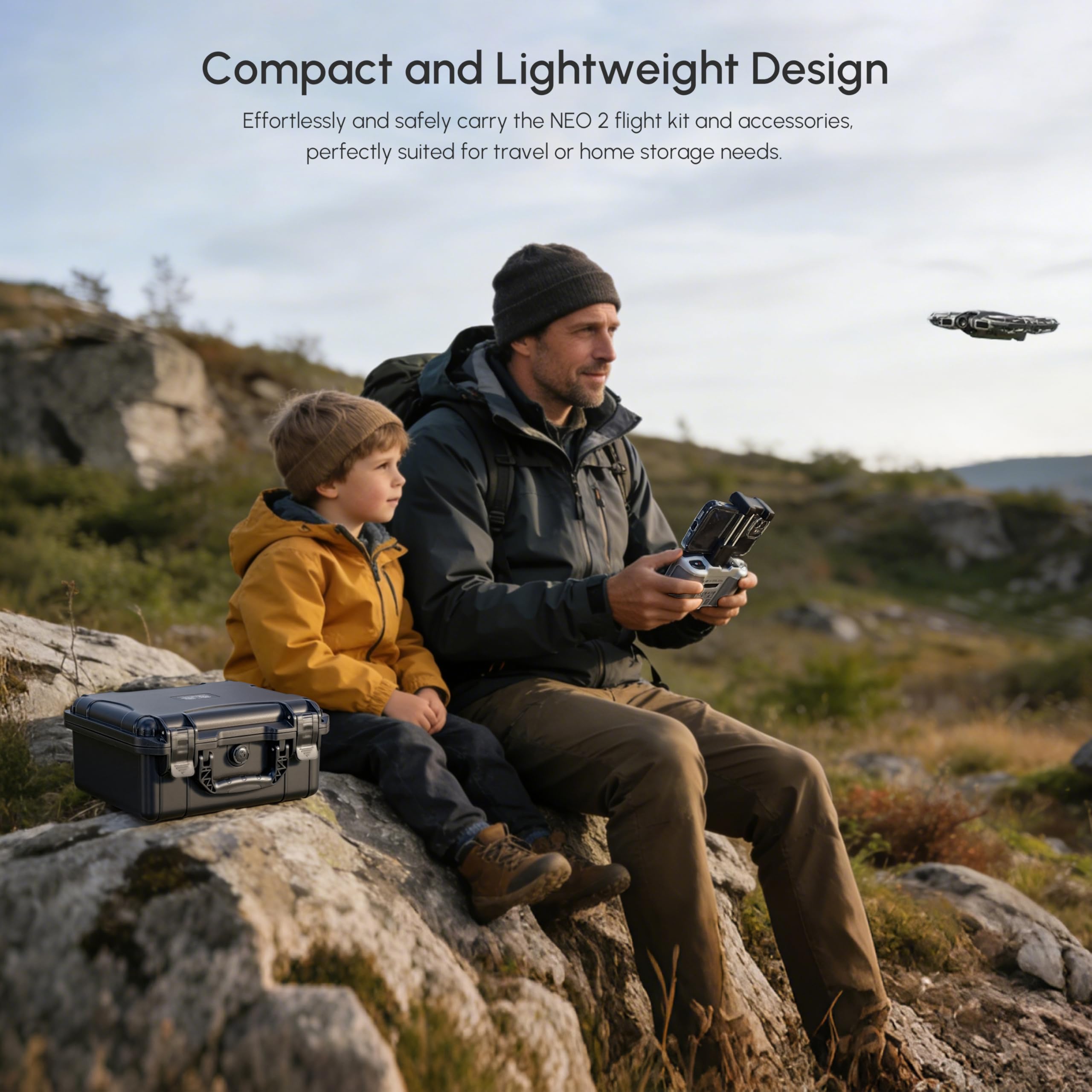 NEO 2 Case, waterdichte harde  - Drone Controller Hood recensie en prijs