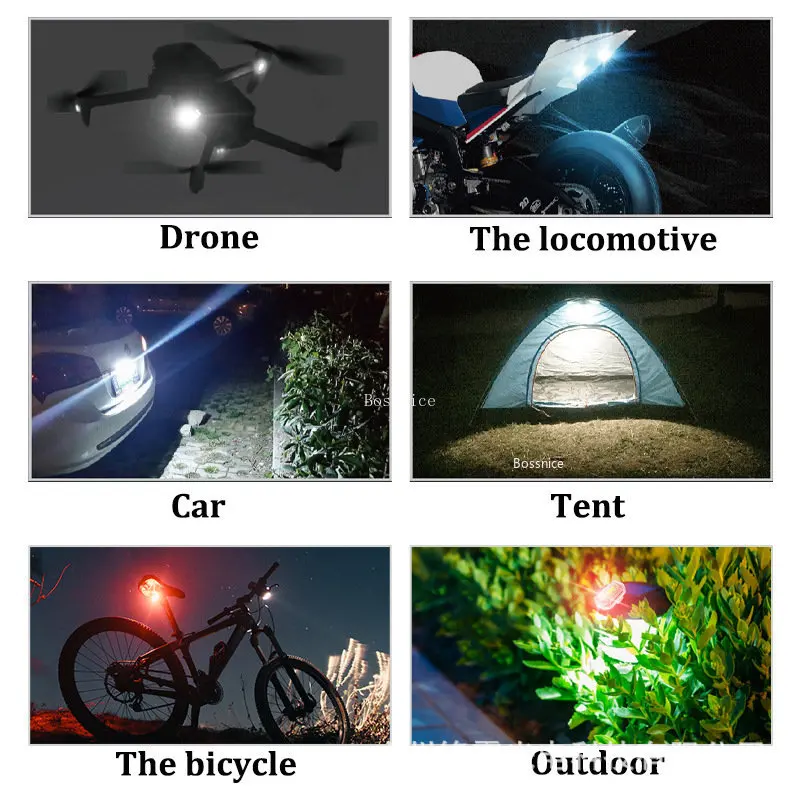 1/2 Stuks Draadloze LED Strobo - Drone Strobe Light recensie en prijs