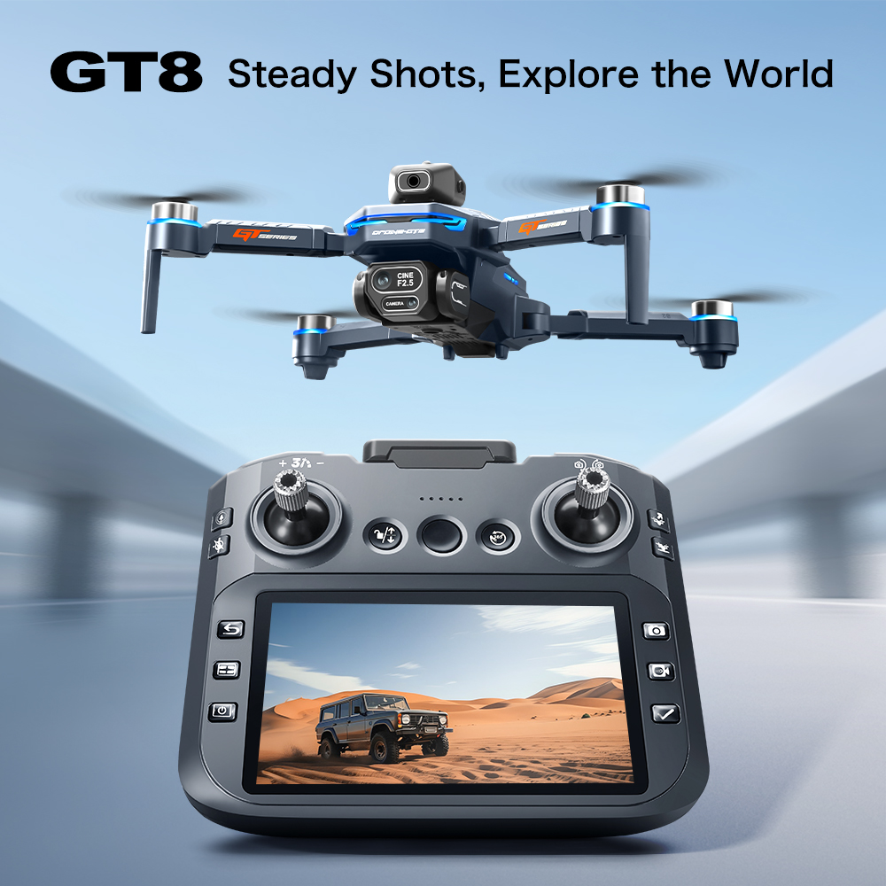 GT8 Obstakelvermijding Luchtdr - Drone Controller Screen recensie en prijs