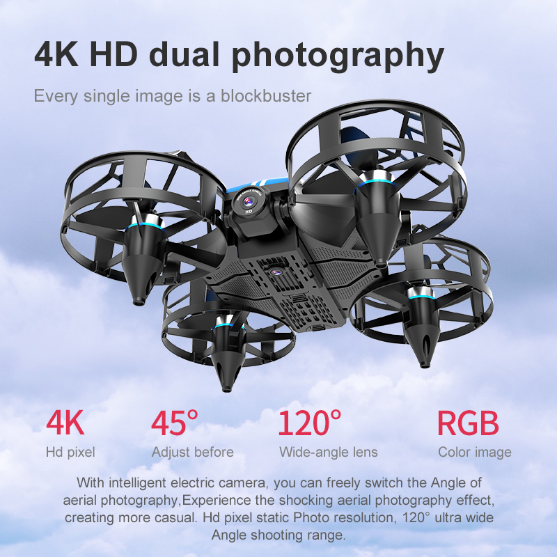NIEUWE Mini Drone 812PRO beroe - Drone Controller Screen recensie en prijs